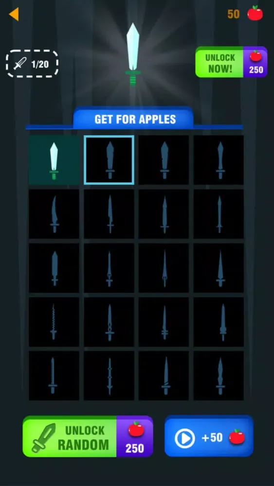 Crazy Knife Hit Screenshots