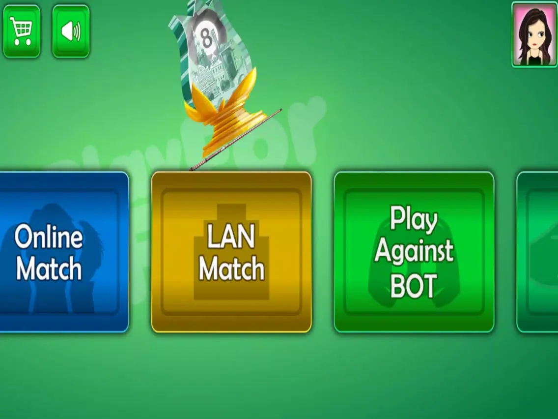 Pool 8 Billiard Online Offline iPad 应用截图