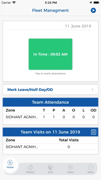 Zrzuty ekranu Connect Fleet Management