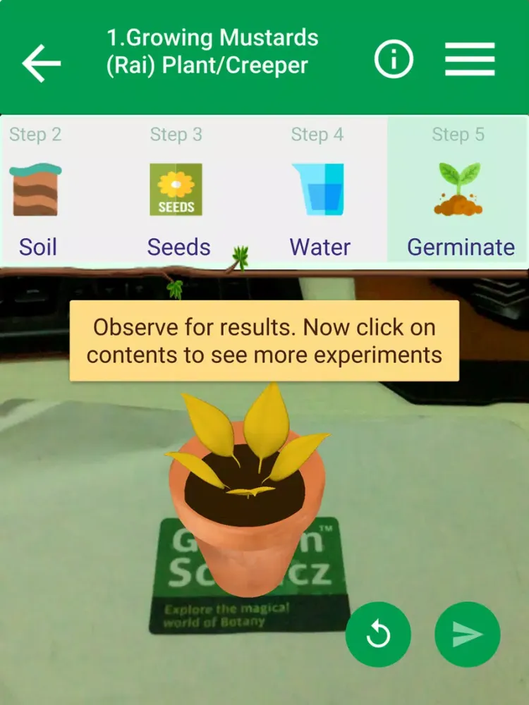 Zrzuty ekranu Piramal Garden Sciencz iPad 