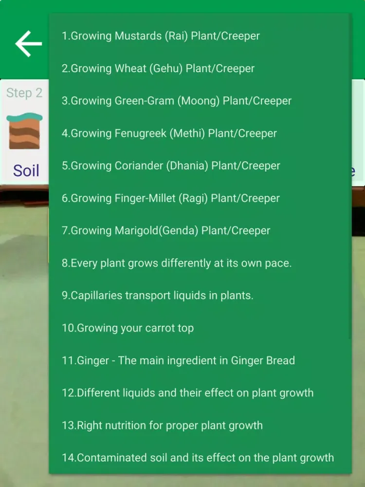 Zrzuty ekranu Piramal Garden Sciencz iPad 