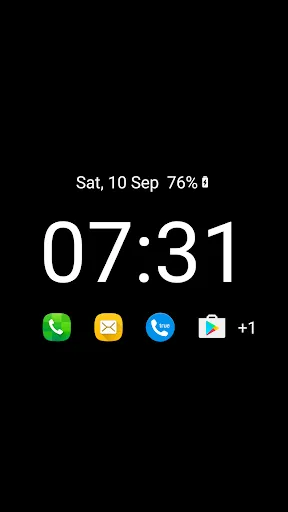 Always On Notifications AMOLED Screenshots