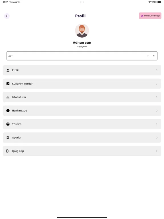Captures d'écran de SmartLearn : Sınav Rehberim iPad 