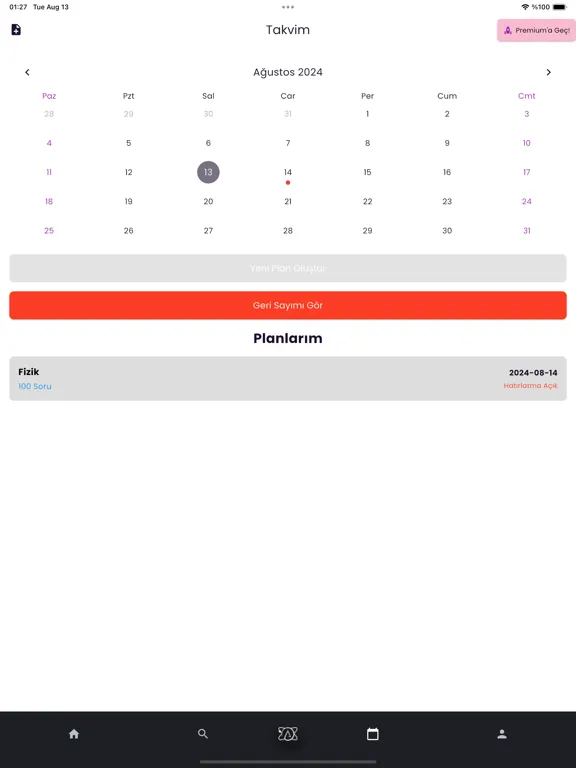 Captures d'écran de SmartLearn : Sınav Rehberim iPad 