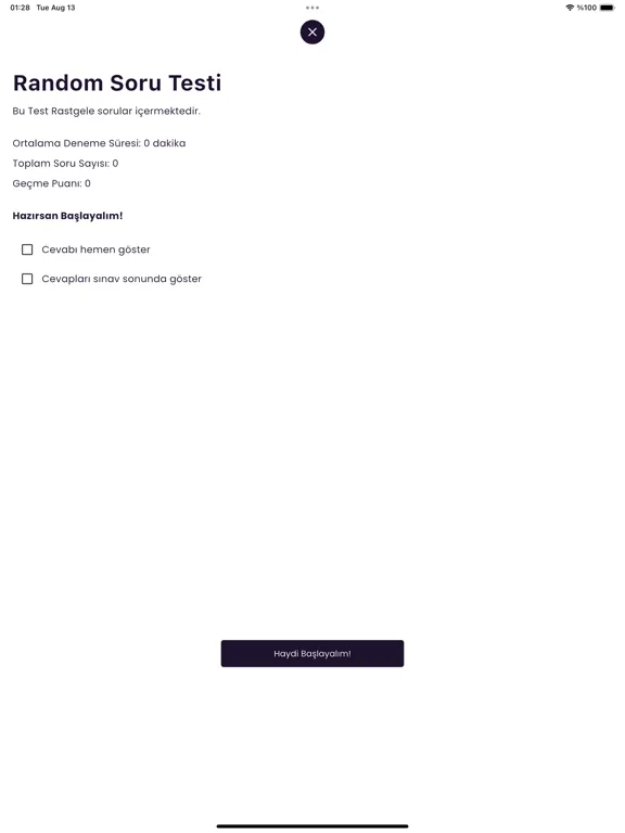 Captures d'écran de SmartLearn : Sınav Rehberim iPad 