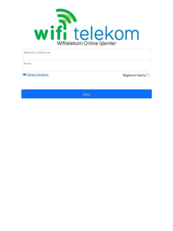 Ảnh chụp màn hình của Wifi Telekom iPad 