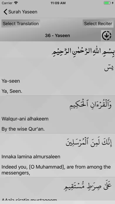Surah Yaseen - يسٓ سکرین شاٹس