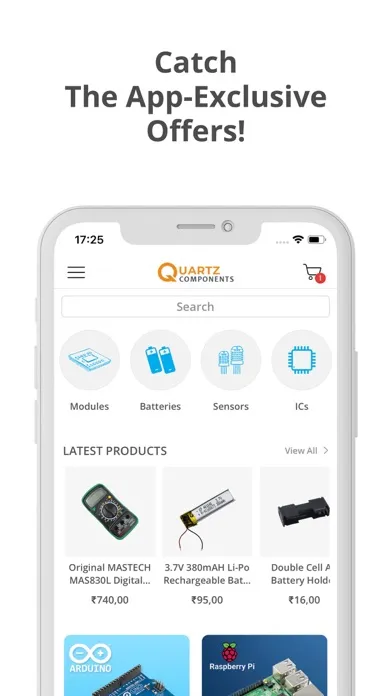 Quartz Components سکرین شاٹس