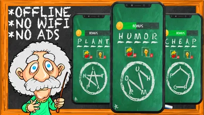 Capturas de tela do Word Connect Offline Games