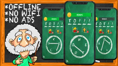 Capturas de tela do Word Connect Offline Games