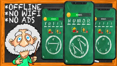 Capturas de tela do Word Connect Offline Games