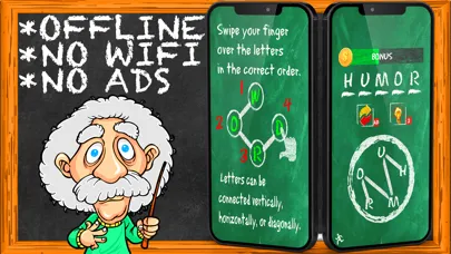 Capturas de tela do Word Connect Offline Games