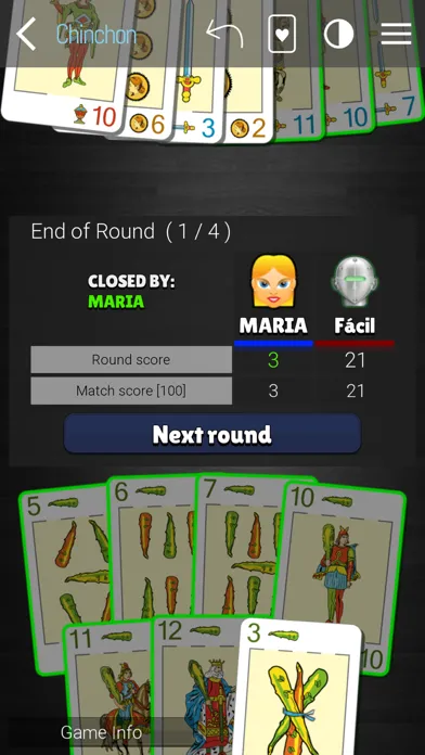 تصاویر Chinchon cards