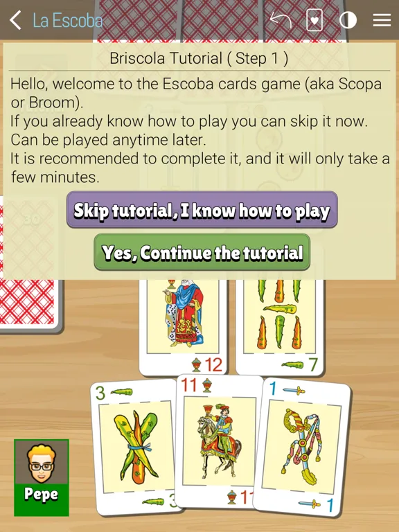 Capturas de pantalla de La Escoba iPad 