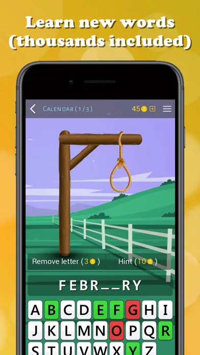Скриншоты Hangman game - Guess the word