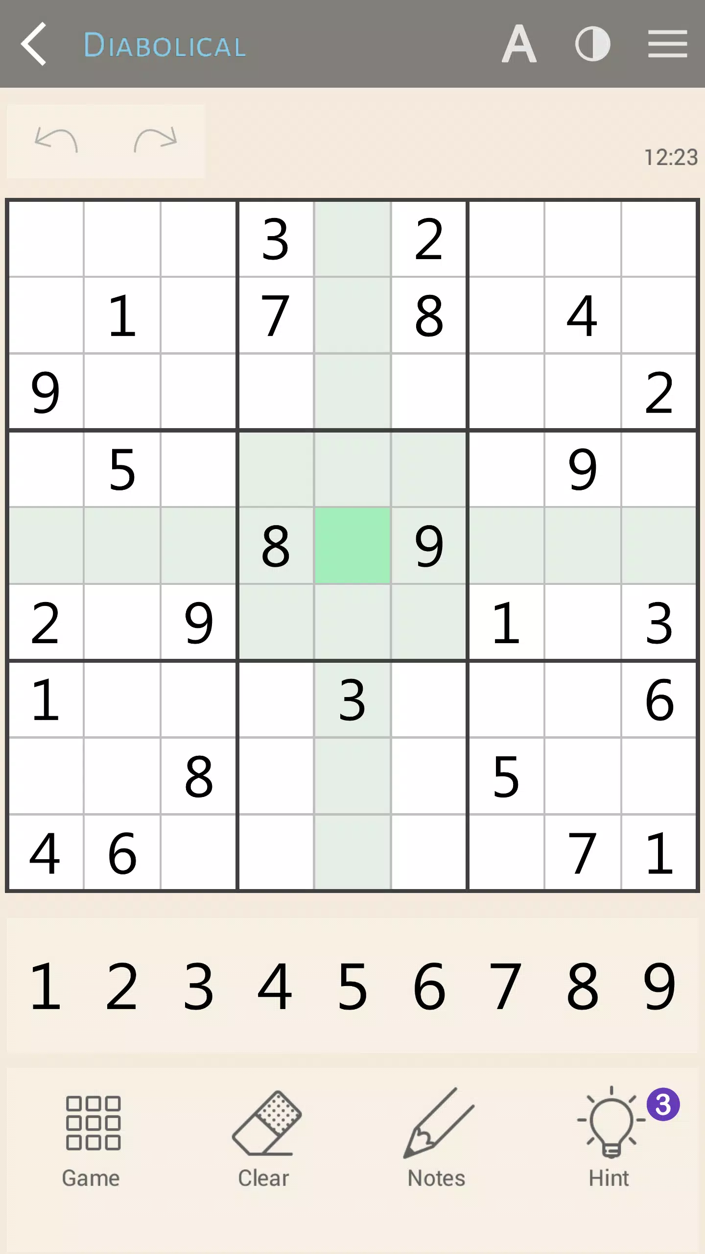 Sudoku classic Screenshots