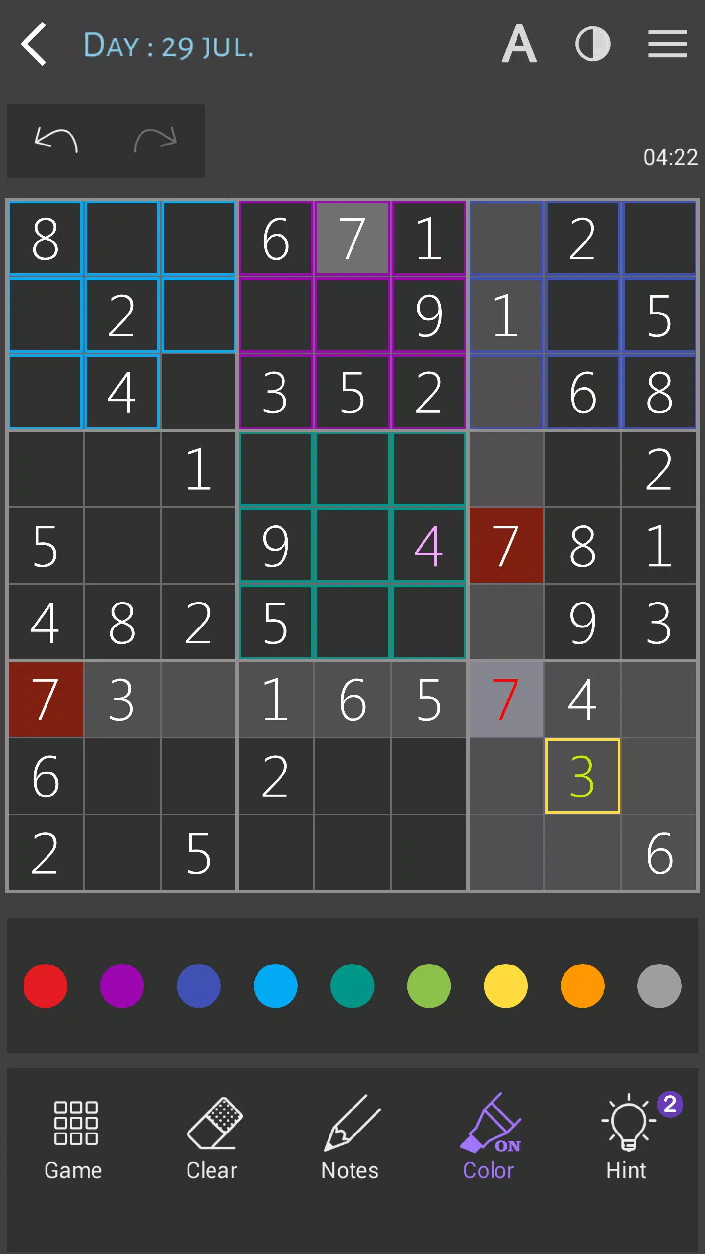Sudoku classic Screenshots