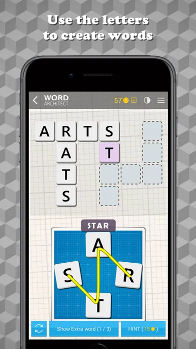 Captures d'écran de Word Architect
