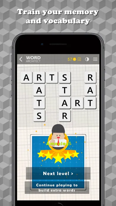 Captures d'écran de Word Architect
