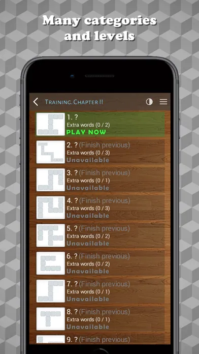 Captures d'écran de Word Architect