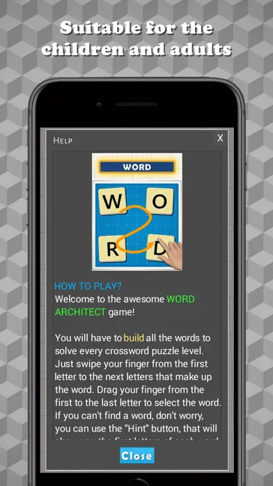 Captures d'écran de Word Architect