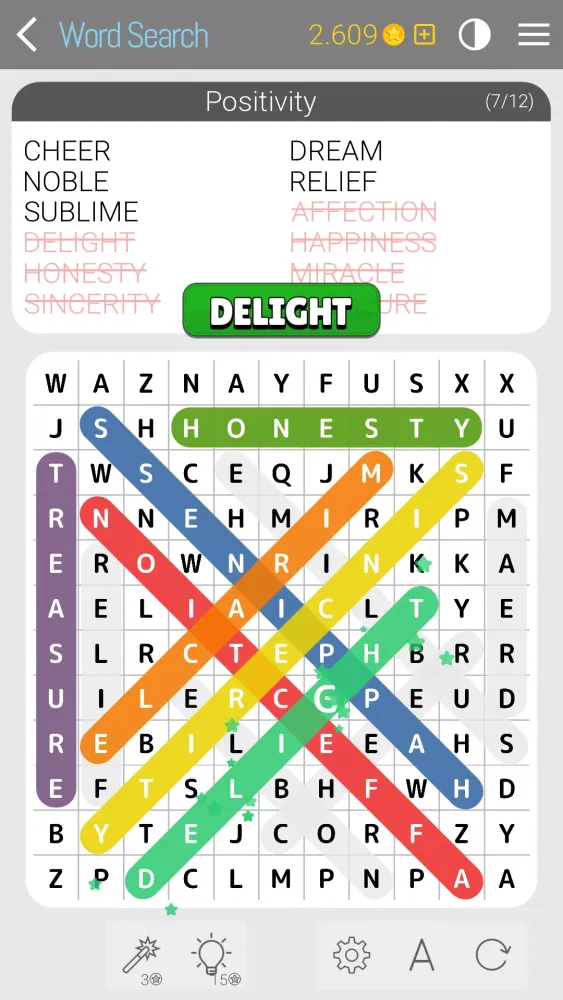 Word Search Evolved 스크린샷