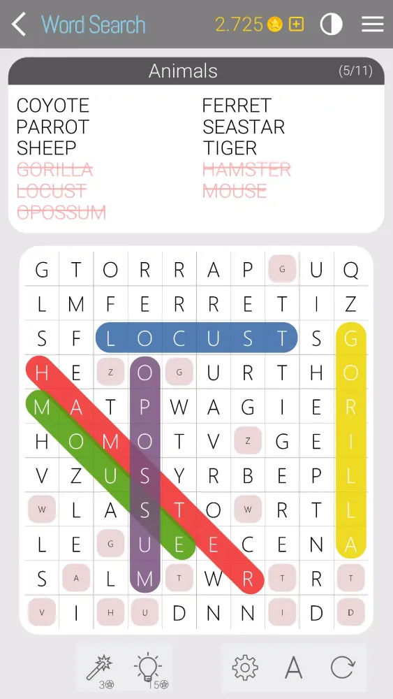 Word Search Evolved 스크린샷