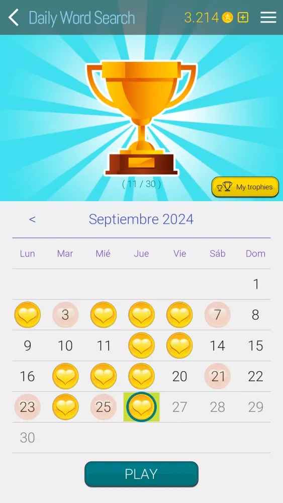 Word Search Evolved 스크린샷
