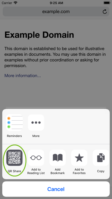 QShare Screenshots