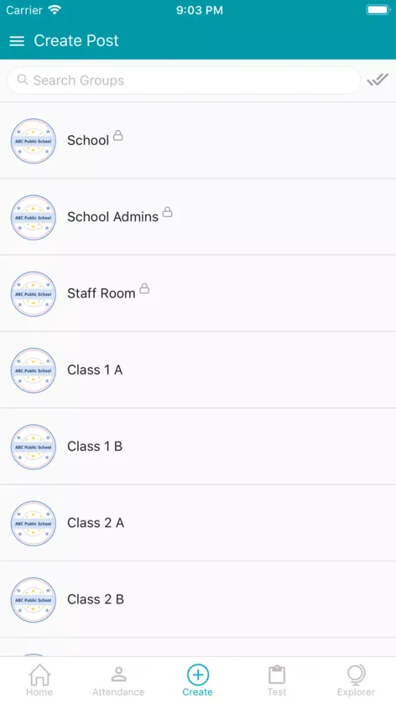 Capturas de pantalla de Realia - The School App