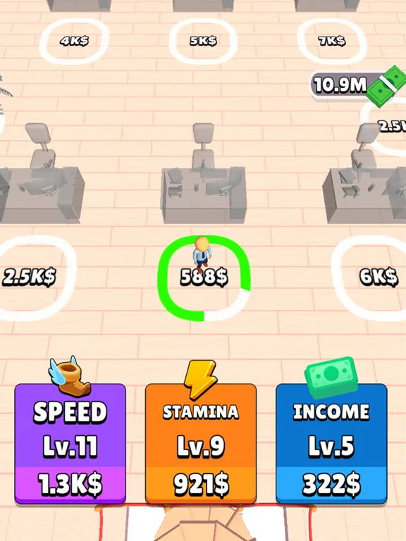 Tangkapan layar Career Steps 3D iPad 