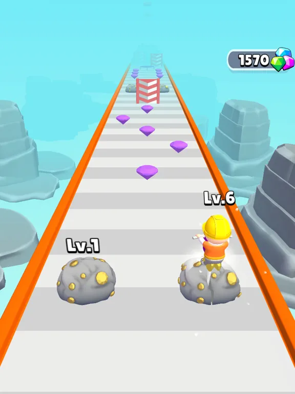 Jack Hammer Run iPad  Screenshots