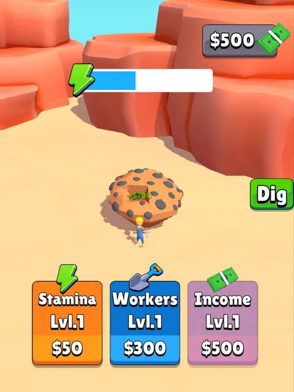 Miner Guy! iPad  Screenshots