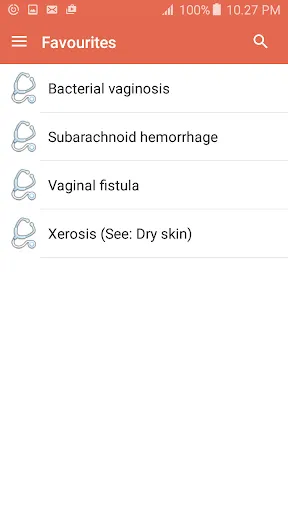 Скриншоты Disorder & Diseases Dictionary