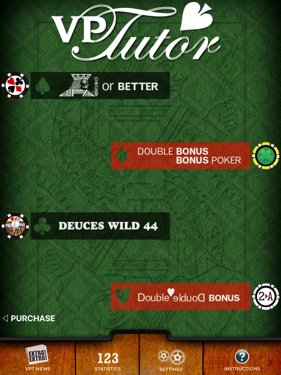 Screenshot di Video Poker Tutor iPad 