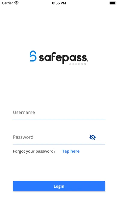 Tangkapan layar SafeBusinessAccess