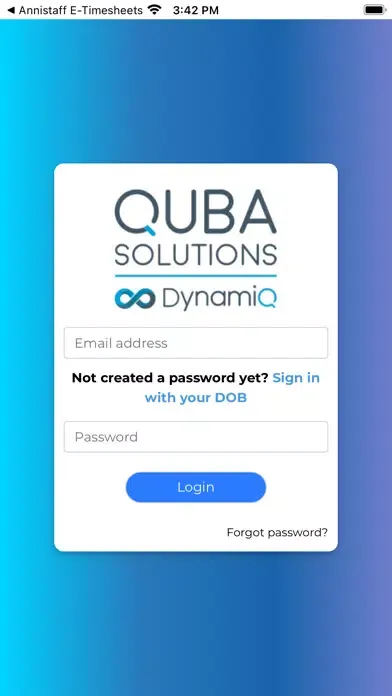 Quba Solutions E-Timesheets স্ক্রিনশট
