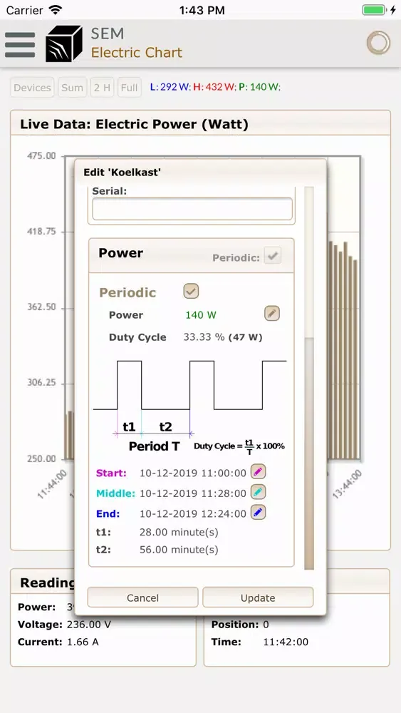 Ảnh chụp màn hình của Smart Energy Manager