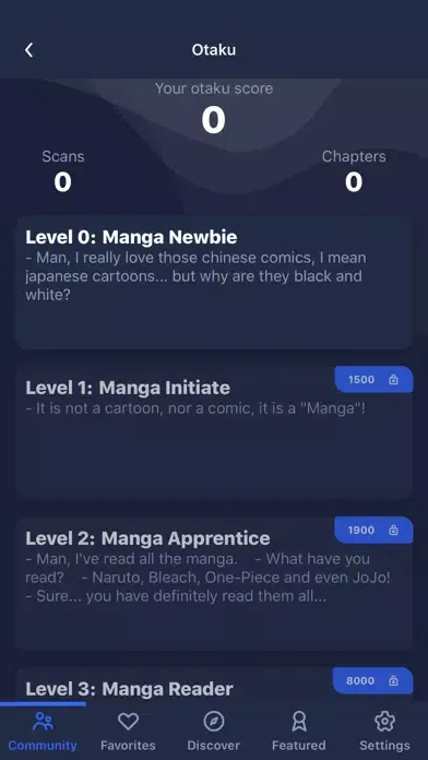 Tangkapan skrin Manga UP!