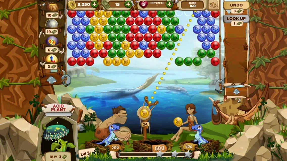 ภาพหน้าจอของ Bubble Age: A Shoot and Pop Puzzle Game