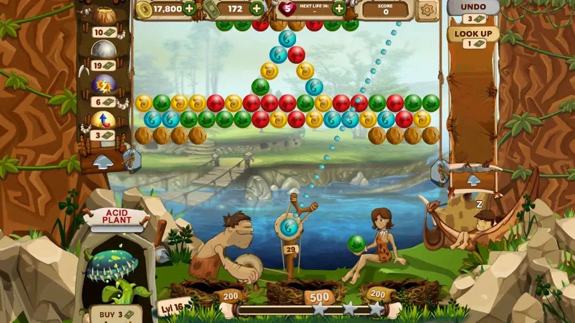 ภาพหน้าจอของ Bubble Age: A Shoot and Pop Puzzle Game