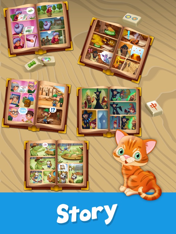 Mahjong Tiny Tales iPad 应用截图