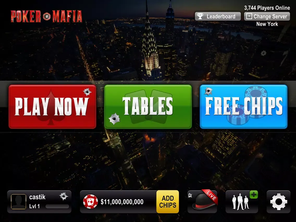 Скриншоты Poker Mafia iPad 