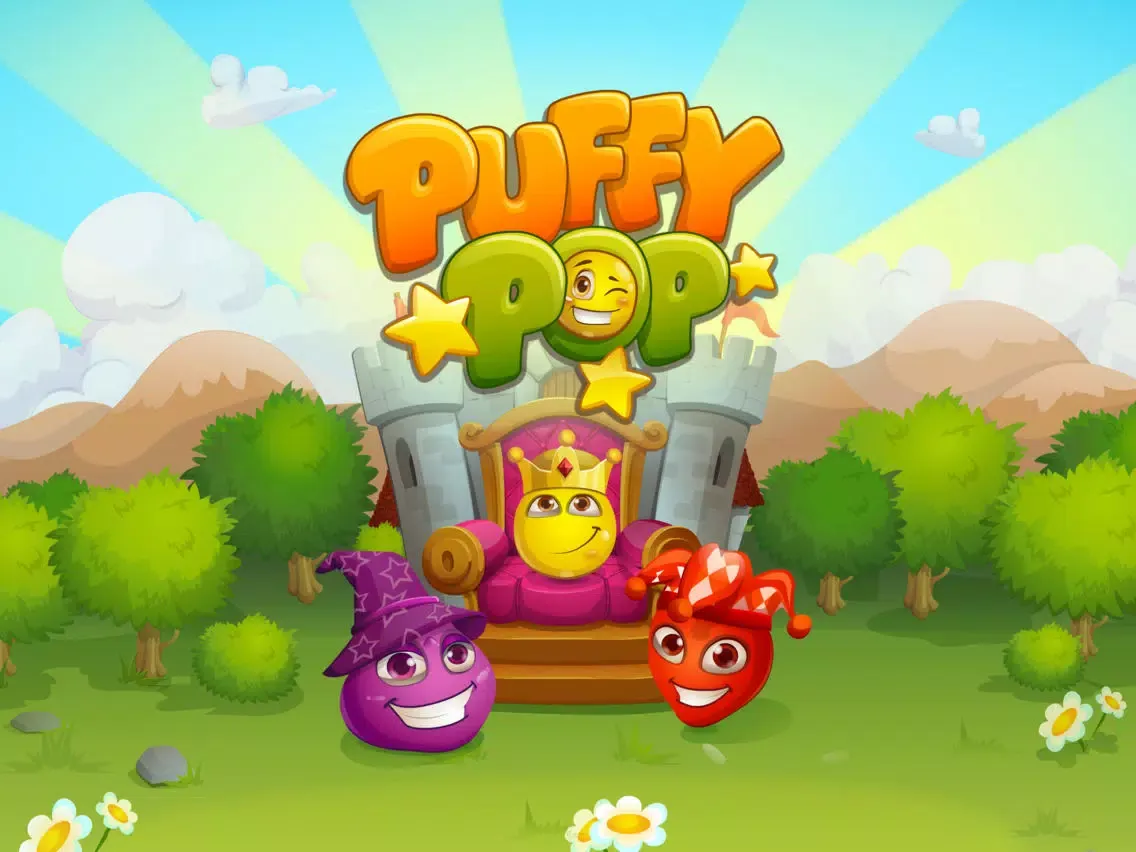 Puffy Pop iPad  스크린샷