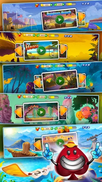 Tangkapan skrin Solitaire Showdown