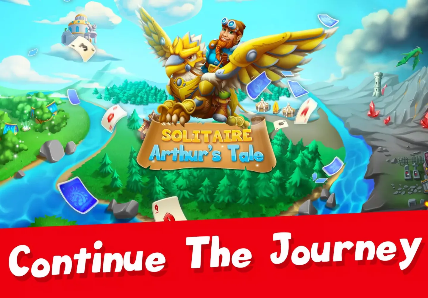 Solitaire Arthur Tale TriPeaks স্ক্রিনশট