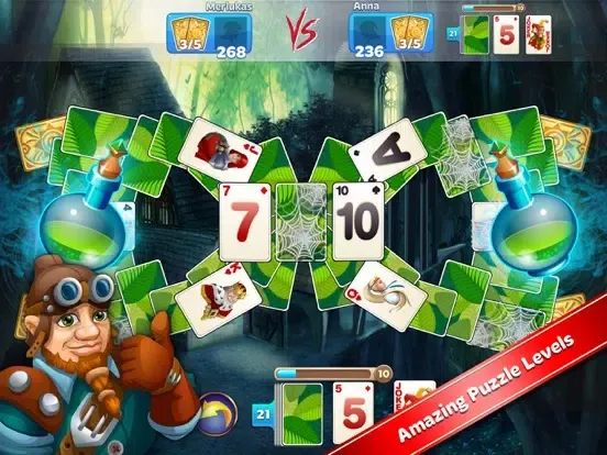 Solitaire Tales Live iPad  スクリーンショット