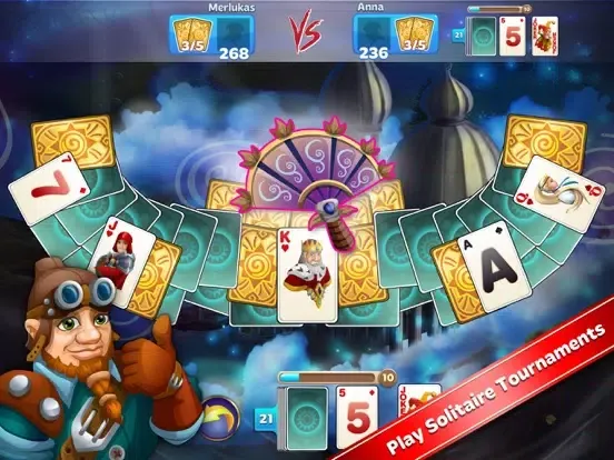 Solitaire Tales Live iPad  スクリーンショット
