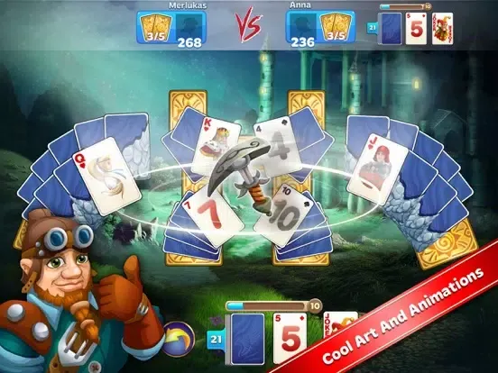 Solitaire Tales Live iPad  スクリーンショット