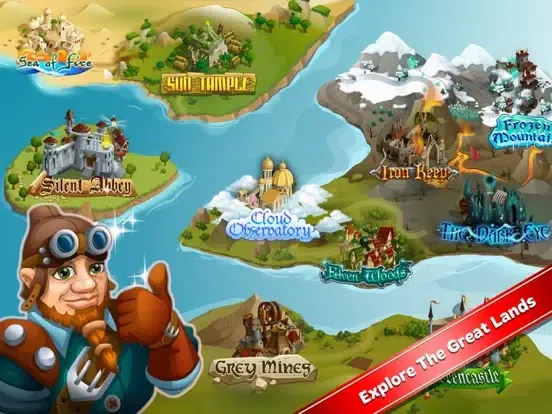 Solitaire Tales Live iPad  スクリーンショット